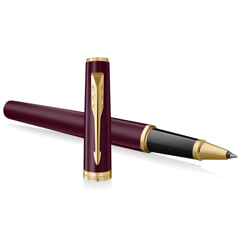 Parker Meridian Burgundy GT (Finitura Oro) Roller