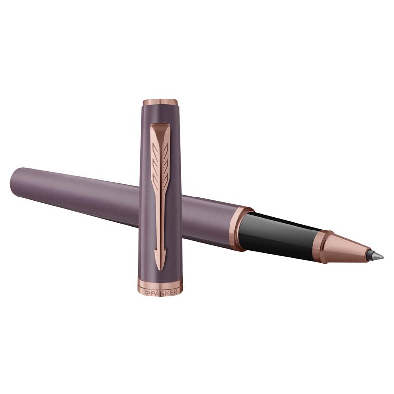 Parker Meridian Plum RGT (Finitura Oro Rosa) Roller