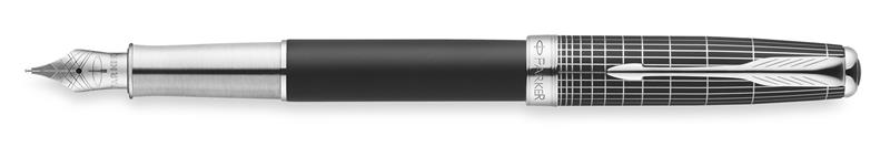 Parker Sonnet Contort Black Cisele - Fountain Pen - Penna Stilografica