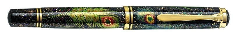 Pelikan Maki-e Peacock Fountain Pen