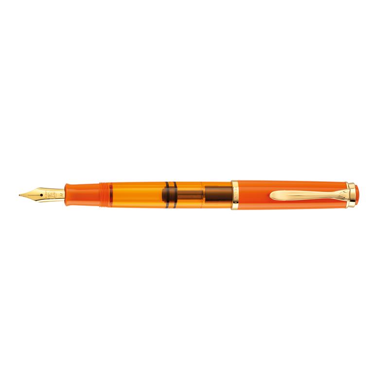 Pelikan M200 ORANGE DELIGHT Special Edition Fountain Pen - Stilografica