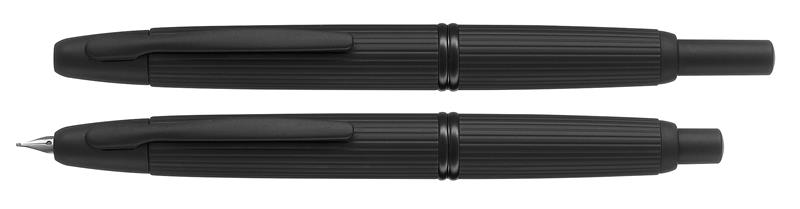 Pilot Capless Black Stripes Fountain Pen - Stilografica