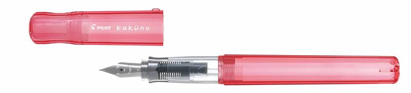 Pilot Kakuno Demo Red Fountain Pen - Stilografica