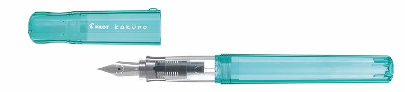 Pilot Kakuno Demo Turquoise Fountain Pen - Stilografica