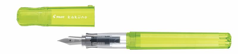 Pilot Kakuno Demo Yellow Fountain Pen - Stilografica