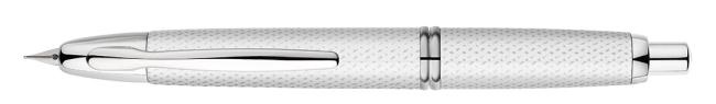 Pilot Capless Carbonesque White Fountain pen - Penna Stilografica