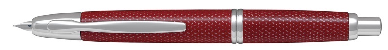 Pilot Capless Red Carbonesque Fountain Pen - Stilografica