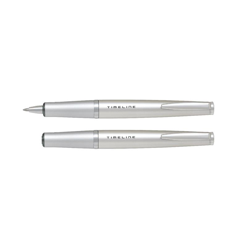 Pilot TIMELINE Future Silver Metal - Ballpoint Pen - Penna a Sfera