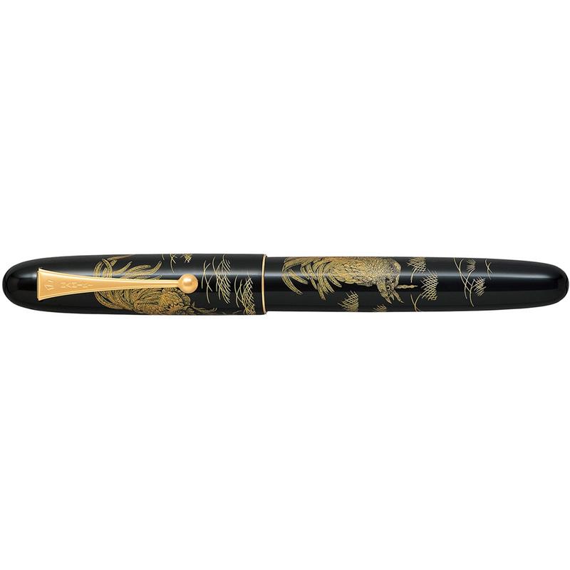 Namiki Chinkin Collection Royal Rooster Fountain Pen - Stilografica
