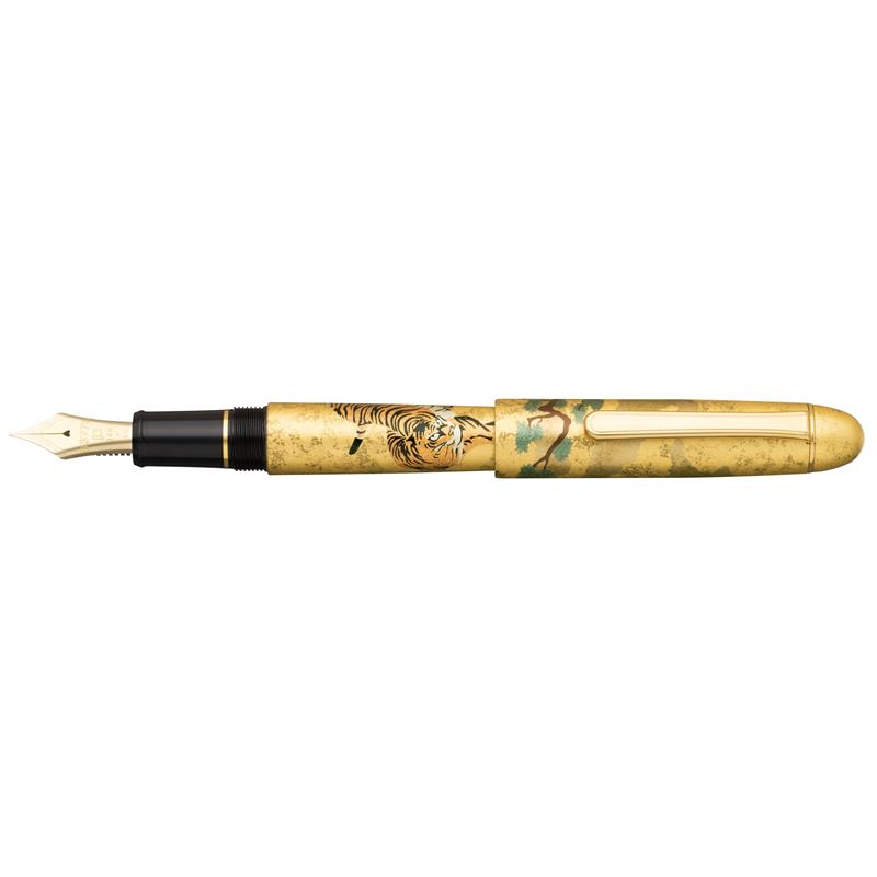 Platinum 3776 Kanazawa-haku Pine Tree and Tiger Fountain Pen