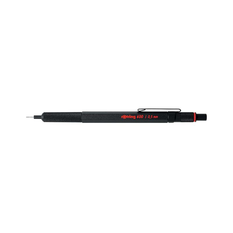 rOtring 600 Mechanical Pencil - Portamine 0,5 BLACK