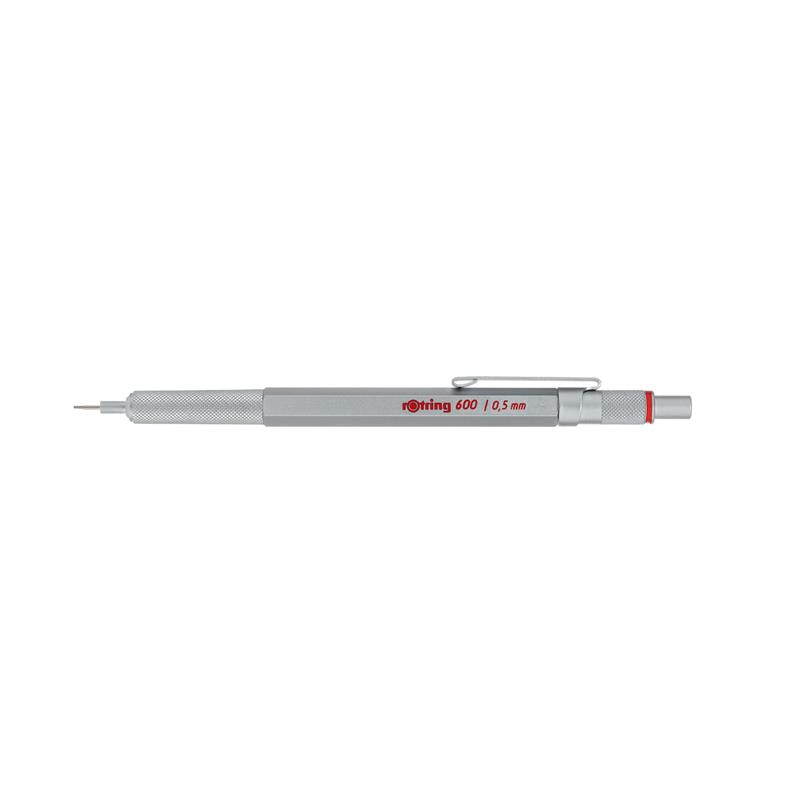 rOtring 600 Mechanical Pencil - Portamine 0,5 SILVER