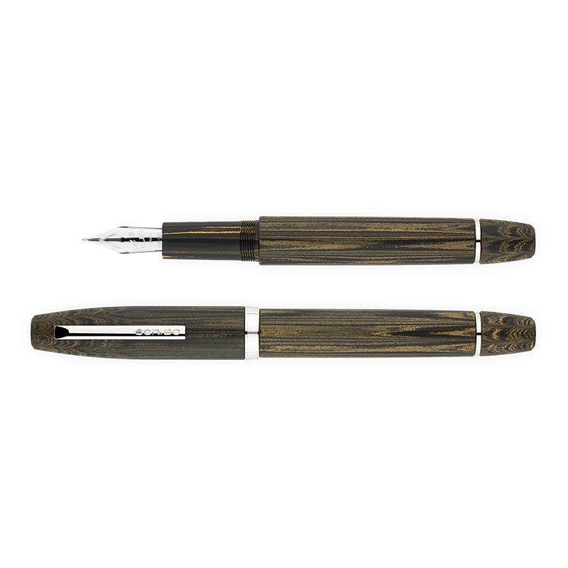SCRIBO FLOW Memoria Ebonite Fountain Pen - Stilografica