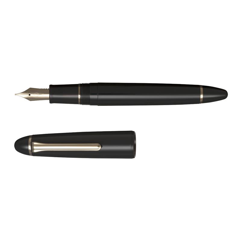 Sailor 1911 Large Muted Black Fountain Pen - Stilografica