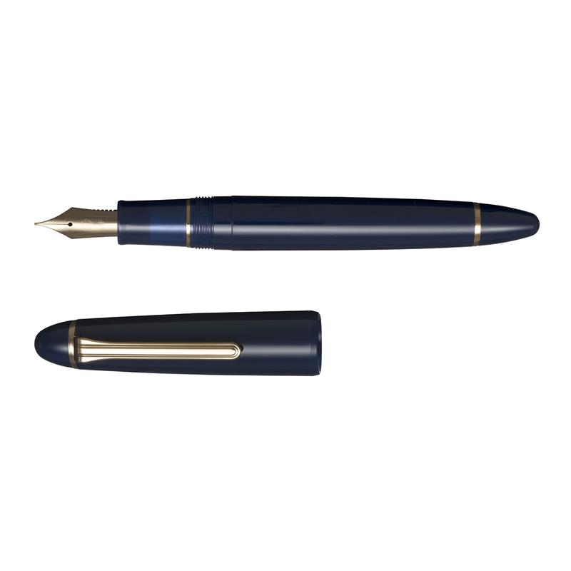 Sailor 1911 Large Muted Blue Fountain Pen - Stilografica