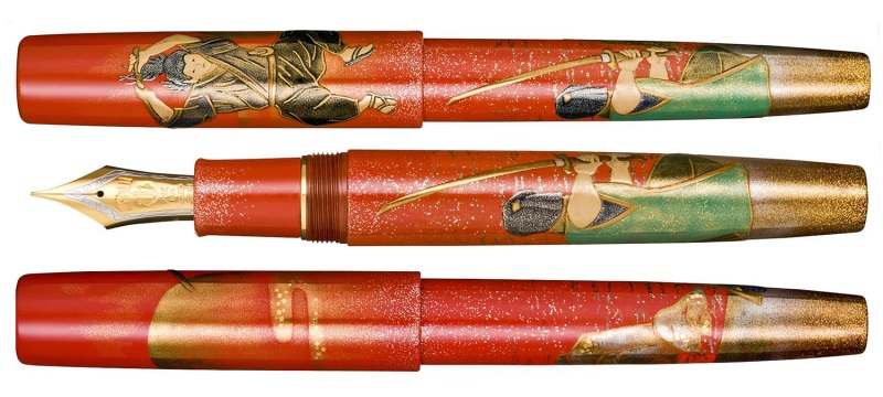 Sailor King of Pens - Samurai: Battle of Ganryujima Fountain Pen - Stilografica