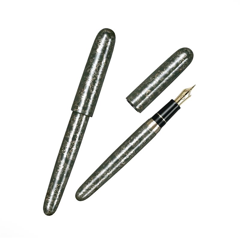 Sailor Rei 4th Series Fugamon-nuri Tokiwa-iro Fountain Pen - Stilografica