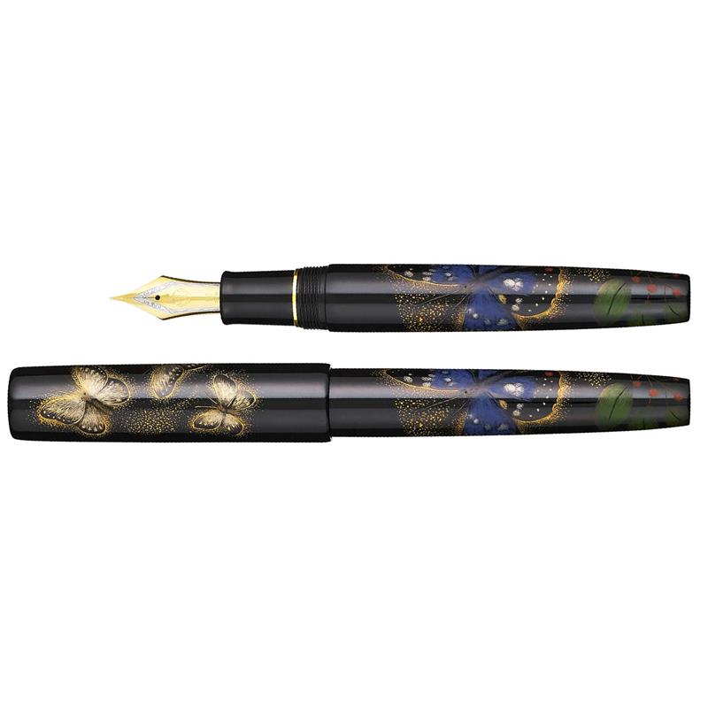 Sailor Chinkin Giant Purple Butterfly Fountain Pen - Stilografica