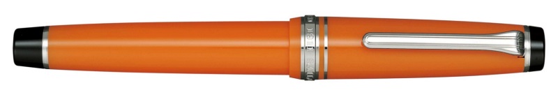 Sailor Professional Gear Silver Orange 21kt Fountain pen - Penna Stilografica