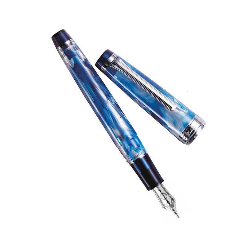 Sailor VEILIO 3rd Edition Pearl Blue Fountain Pen - Stilografica