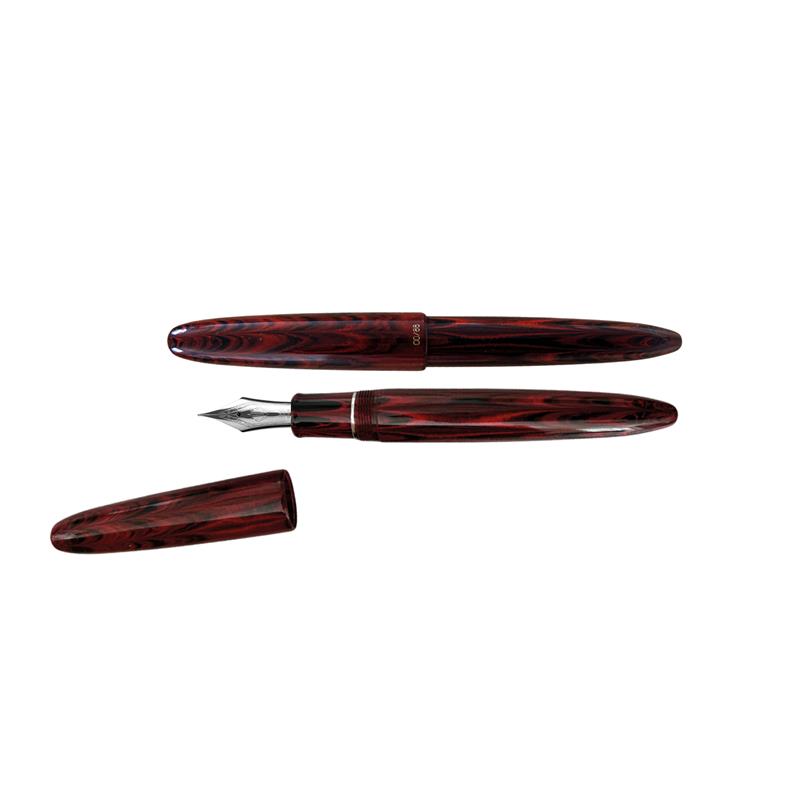 Sailor KOP Ripple Magma Ebonite Fountain Pen - Stilografica
