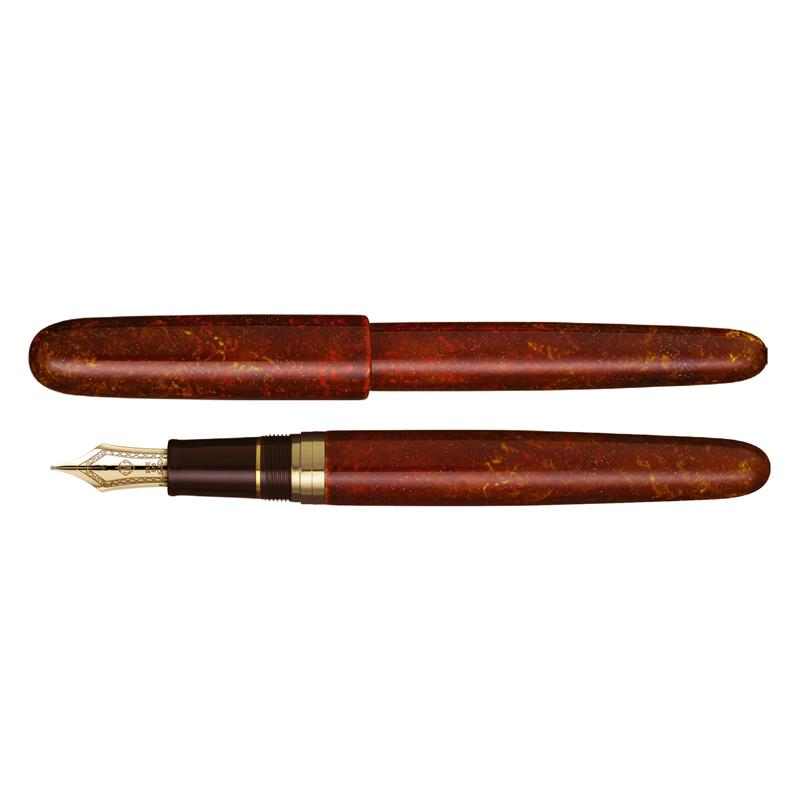 Sailor Rei 5th Ishikawa Sosaku Shunkei Kaga-nuri Fountain Pen - Stilografica