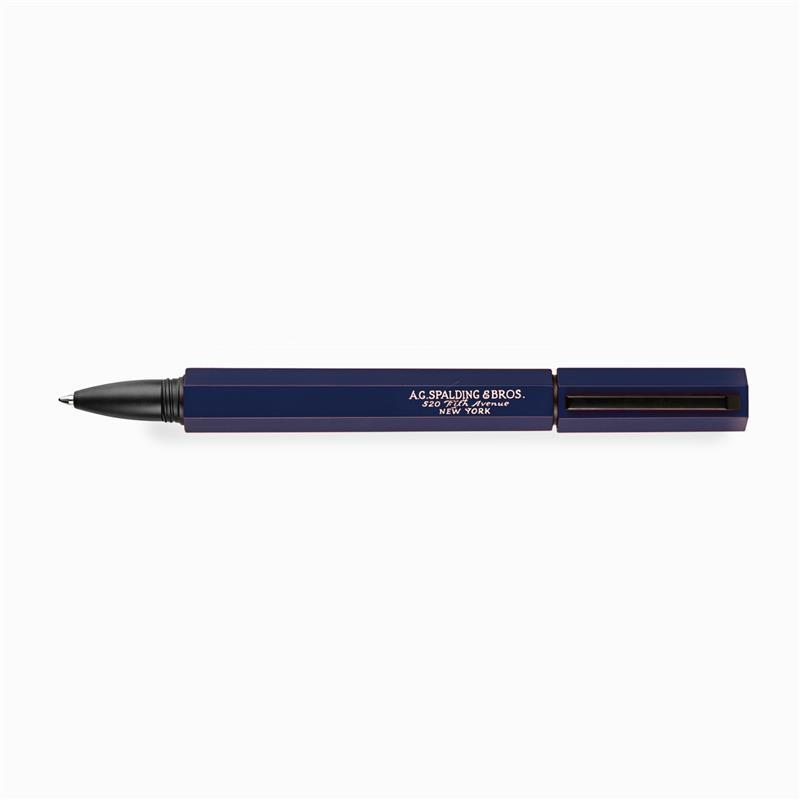 A.G. Spalding & Bros HEXA Blue Ballpoint Pen - Sfera