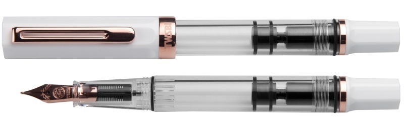 TWSBI ECO White RG Fountain Pen - Stilografica