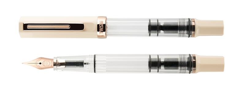 TWSBI ECO Creme RG Fountain Pen - Stilografica