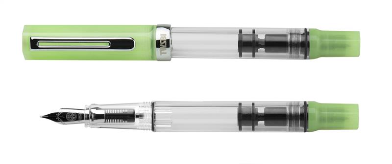 TWSBI ECO Glow Green Fountain Pen - Stilografica