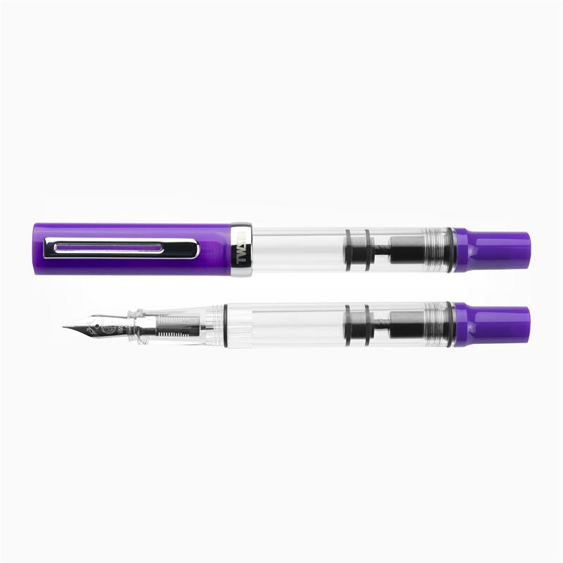 TWSBI ECO T Eggplant Fountain Pen - Stilografica