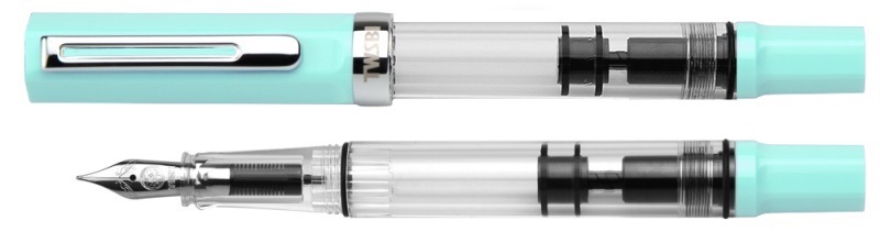 TWSBI ECO T Mint Blue Fountain Pen - Stilografica