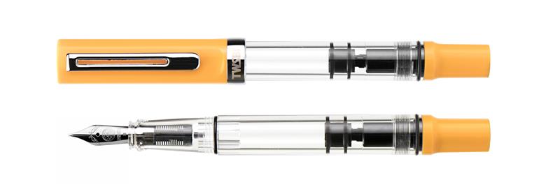 TWSBI ECO T Saffron Fountain Pen - Stilografica