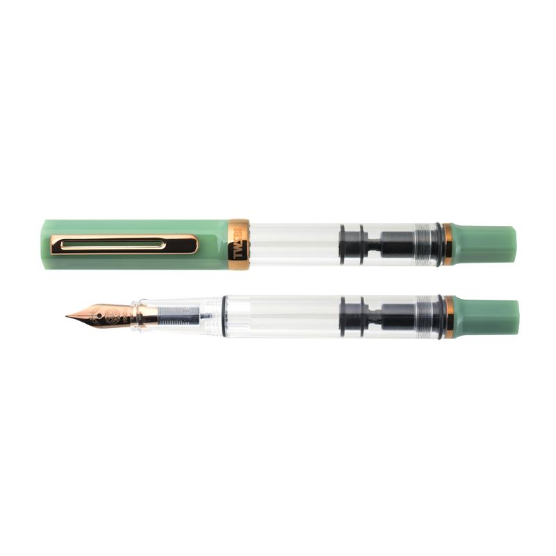 TWSBI ECO Jade Jelly with Bronze Fountain Pen - Stilografica
