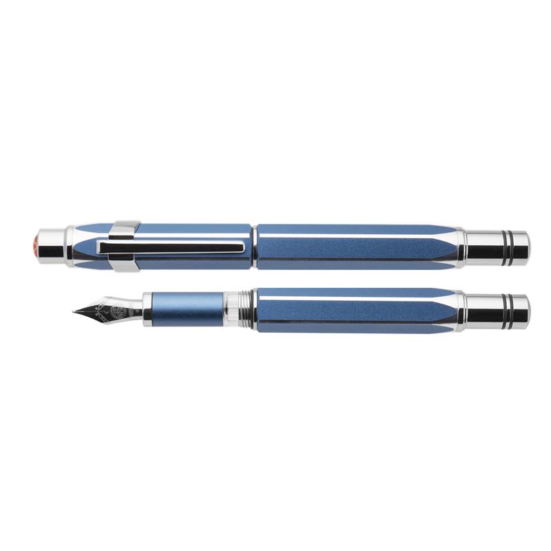 TWSBI Precision Gemini Blue Fountain Pen - Stilografica
