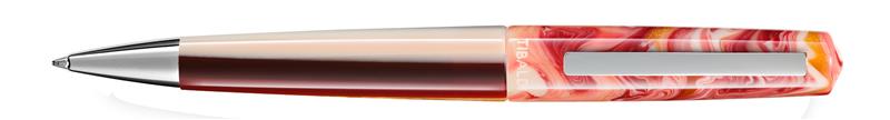 Tibaldi Infrangibile Russet Red Ballpen - Sfera