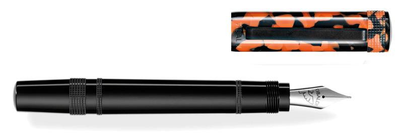 Tibaldi Perfecta Orange Fountain Pen - Stilografica