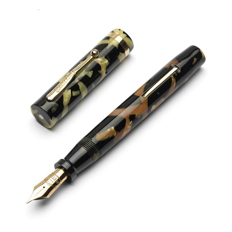 Sheaffer Lifetime Flat Top Oversized – Black & Pearl (1920'S) Fountain Pen - Stilografica