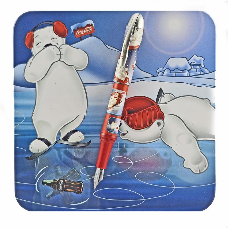 Stypen Coca-Cola® Polar Bear on Ice Fountain Pen - Stilografica