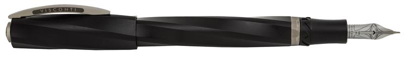 Visconti Divina Matte Black Fountain Pen - Stilografica