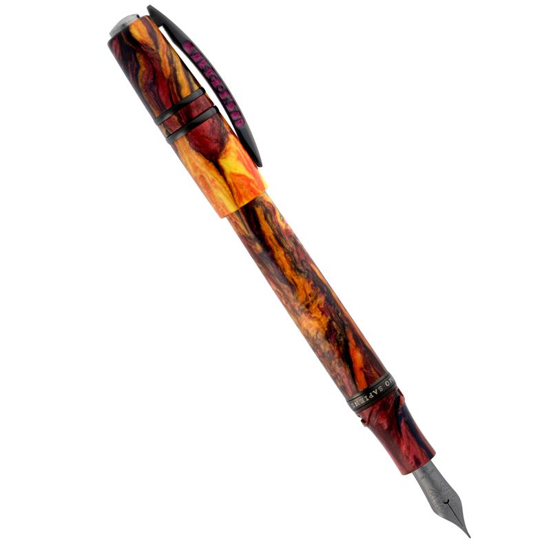 Visconti Homo Sapiens Earth Origins Fire Fountain Pen - Stilografica