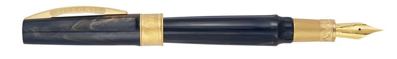 Visconti Mythos Zeus Blue Fountain Pen - Stilografica