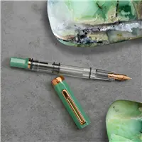TWSBI ECO Jade Jelly with Bronze penna stilografica