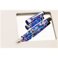 Aurora Caleidoscopio Luce Blu Fountain Pen - Stilografica