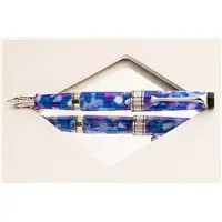 Aurora Caleidoscopio Luce Blu Fountain Pen - Stilografica