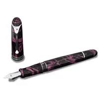 Aurora 88 Ebanite Magenta Fountain Pen - Stilografica