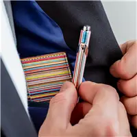 Caran d'Ache Paul Smith Ed. 5 Silver Ballpoint Pen - Sfera