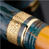 Delta Indigenous People BAJAU 14k Gold nib Fountain Pen - Stilografica