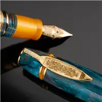 Delta Indigenous People BAJAU 14k Gold nib Fountain Pen - Stilografica