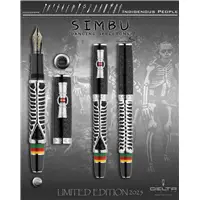 Delta Simbu Rose Silver 388 Fountain Pen - Stilografica